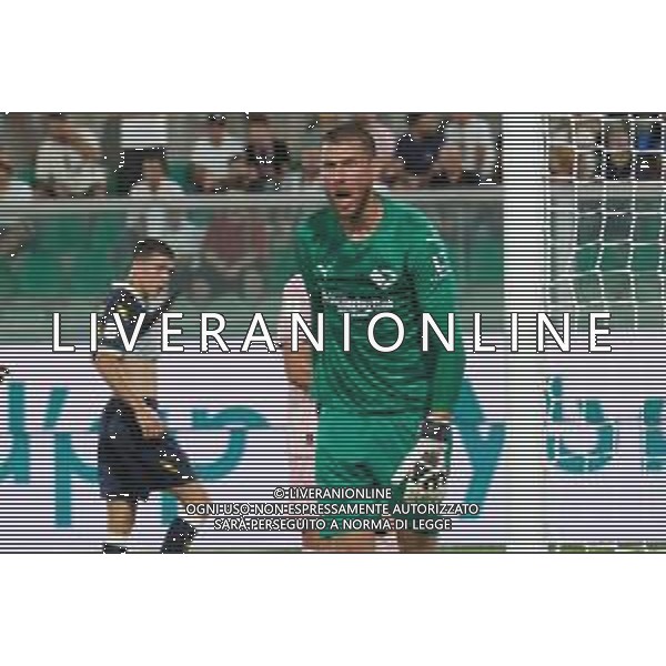 Jesse Joronen (Palermo FC) in azione durante Palermo FC vs Frosinone Calcio Serie B 25/26 presso lo stadio Renzo Barbera di Palermo il 30/08/25 ©FEDERICO SERRA - AGENZIA ALDO LIVERANI SAS