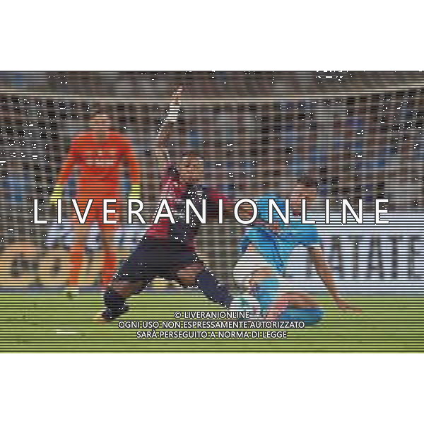 TVPM Napoli, Cagliari Nella foto: Amir Rrahmani, Michael Folorunsho Foto Mosca, Ag.Liverani - AGENZIA ALDO LIVERANI SAS - NAPOLI - CAGLIARI CAMPIONATO CALCIO SERIE A 30.08.2025