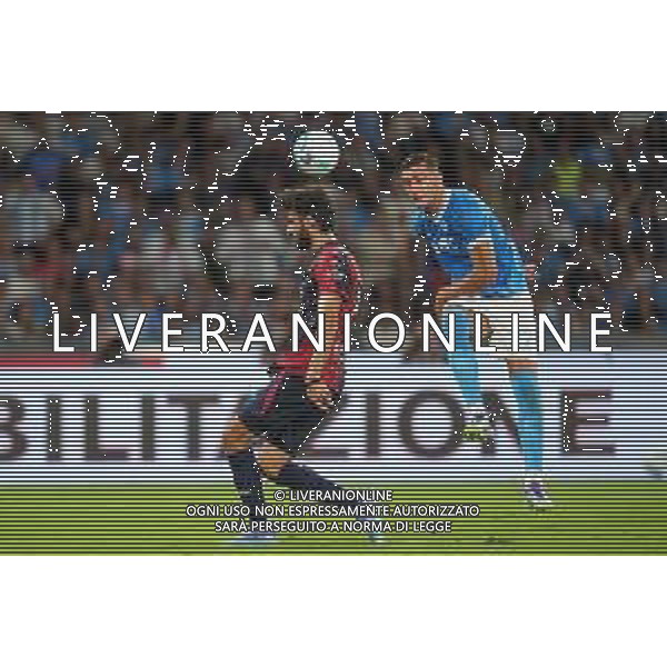 TVPM Napoli, Cagliari Nella foto: Lorenzo Lucca, Sebastiano Luperto Foto Mosca, Ag.Liverani- AGENZIA ALDO LIVERANI SAS - NAPOLI - CAGLIARI CAMPIONATO CALCIO SERIE A 30.08.2025