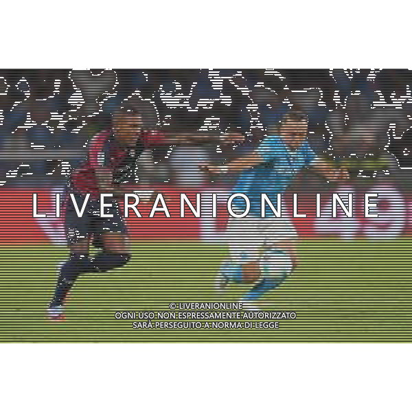 TVPM Napoli, Cagliari Nella foto: Stanislav Lobotka, Michael Folorunsho Foto Mosca, Ag.Liverani- AGENZIA ALDO LIVERANI SAS - NAPOLI - CAGLIARI CAMPIONATO CALCIO SERIE A 30.08.2025