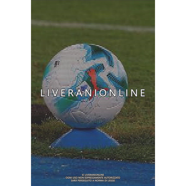 TVEM September 29, 2025 Lecce, Italy - US Lecce vs AC Milan - Italian soccer serie A 2024/25 - Via Del Mare Stadium. In the pic: Official Ball Serie A 2025 - 2026 foto emmanuele mastrodonato-ag aldo liverani sas