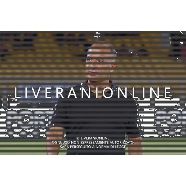 TVEM September 29, 2025 Lecce, Italy - US Lecce vs AC Milan - Italian soccer serie A 2024/25 - Via Del Mare Stadium. In the pic: the president of US Lecce Saverio Sticchi Damiani foto emmanuele mastrodonato-ag aldo liverani sas