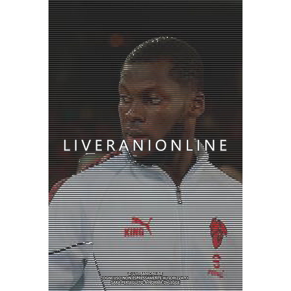 TVEM September 29, 2025 Lecce, Italy - US Lecce vs AC Milan - Italian soccer serie A 2024/25 - Via Del Mare Stadium. In the pic: Yunus Musah of AC Milan foto emmanuele mastrodonato-ag aldo liverani sas