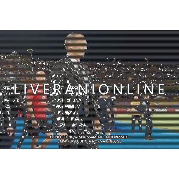 TVEM September 29, 2025 Lecce, Italy - US Lecce vs AC Milan - Italian soccer serie A 2024/25 - Via Del Mare Stadium. In the pic: coach Massimiliano Allegri of AC Milan foto emmanuele mastrodonato-ag aldo liverani sas