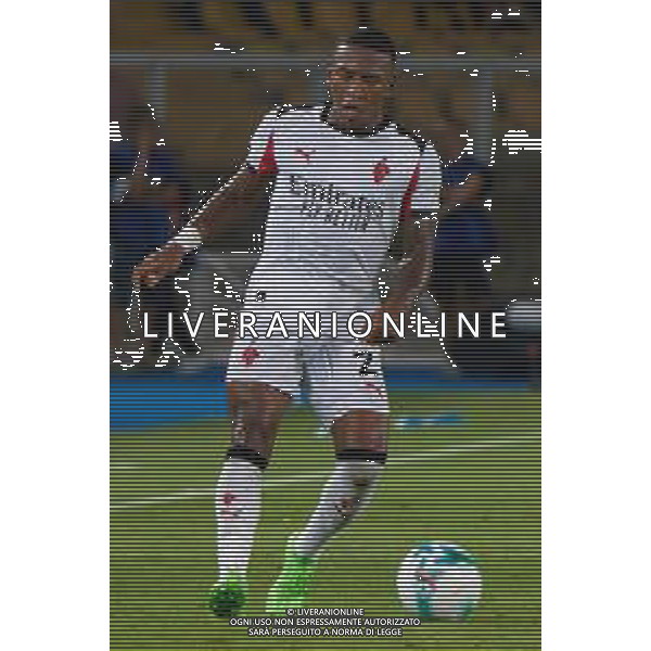 TVEM September 29, 2025 Lecce, Italy - US Lecce vs AC Milan - Italian soccer serie A 2024/25 - Via Del Mare Stadium. In the pic: Pervis Estupinan of AC Milan foto emmanuele mastrodonato-ag aldo liverani sas
