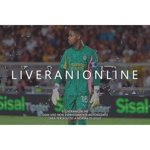 TVEM September 29, 2025 Lecce, Italy - US Lecce vs AC Milan - Italian soccer serie A 2024/25 - Via Del Mare Stadium. In the pic: Mike Maignan of AC Milan foto emmanuele mastrodonato-ag aldo liverani sas