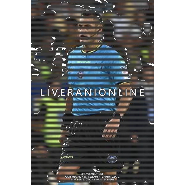 TVRG Parma vs Atalanta nella foto l\'arbitro Marco Guida di Torre Annunziata (NA) Parma 30-08-2025 Stadio Ennio Tardini Parma vs Atalanta Campionato Serie A Enilive - 2a giornata foto Roberto Garavaglia/Agenzia Aldo Liverani sas