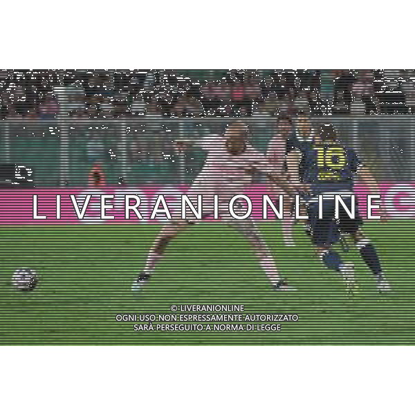 Antonio Palumbo (Palermo FC) in azione durante Palermo FC vs Frosinone Calcio Serie B 25/26 presso lo stadio Renzo Barbera di Palermo il 30/08/25 ©Federico Serra - AGENZIA ALDO LIVERANI SAS -TVFS Palermo vs Frosinone Campionato Calcio Serie B 30.08.2025