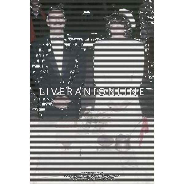 COL-RETROSPETTIVA SARA SIMEONI ATLETA SALTO IN ALTO NELLA FOTO SARA SIMEONI NELL\'ANNO 1987 AL MATRIMONIO CON IL MARITO ERMINIO AZZARO AG ALDO LIVERANI SAS 