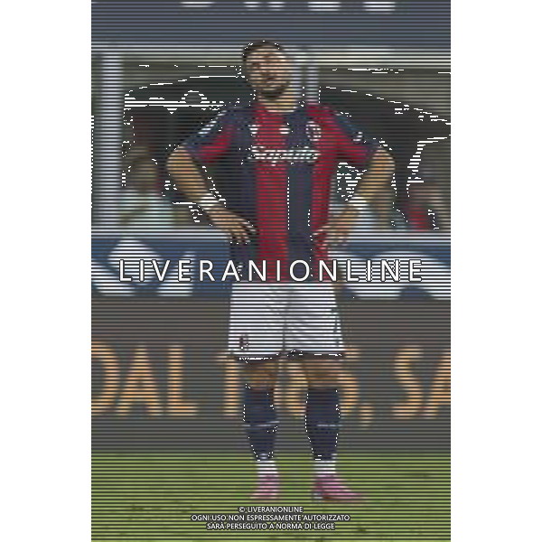 Riccardo Orsolini of Bologna FC. expresses disappointment during Bologna FC vs Como FC, 2° Serie A Enilive 2025-26 game at Renato Dall\'Ara stadium in Bologna (BO), Italy, on August 30, 2025. (Photo by Davide Casentini)- AGENZIA ALDO LIVERANI SAS