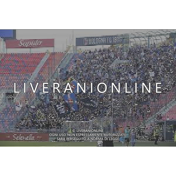 tifosi - Como fans show their support during Bologna FC vs Como FC, 2° Serie A Enilive 2025-26 game at Renato Dall\'Ara stadium in Bologna (BO), Italy, on August 30, 2025. (Photo by Davide Casentini)- AGENZIA ALDO LIVERANI SAS