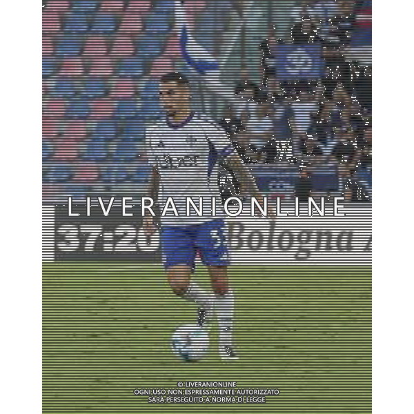 Lucas Da Cunha of Como 1907 play the ball during Bologna FC vs Como FC, 2° Serie A Enilive 2025-26 game at Renato Dall\'Ara stadium in Bologna (BO), Italy, on August 30, 2025. (Photo by Davide Casentini)- AGENZIA ALDO LIVERANI SAS