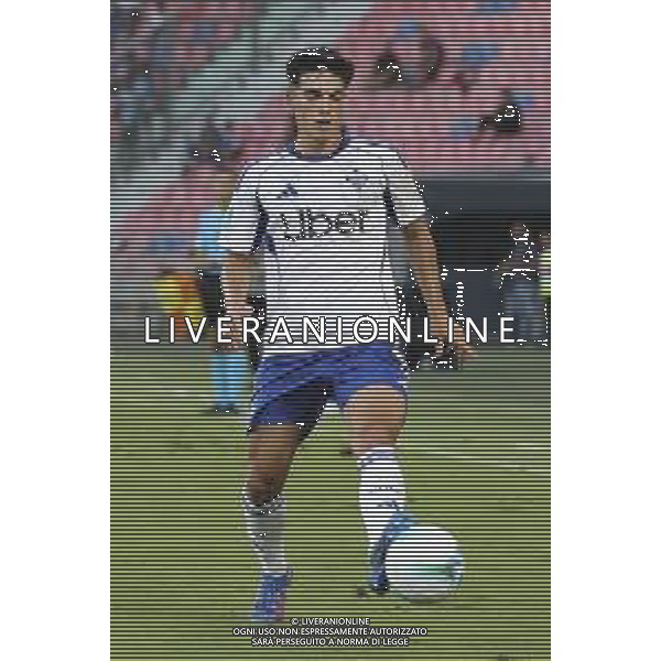 Alex Valle Gomez "Alex Valle" of Como 1907 play the ball during Bologna FC vs Como FC, 2° Serie A Enilive 2025-26 game at Renato Dall\'Ara stadium in Bologna (BO), Italy, on August 30, 2025. (Photo by Davide Casentini)- AGENZIA ALDO LIVERANI SAS