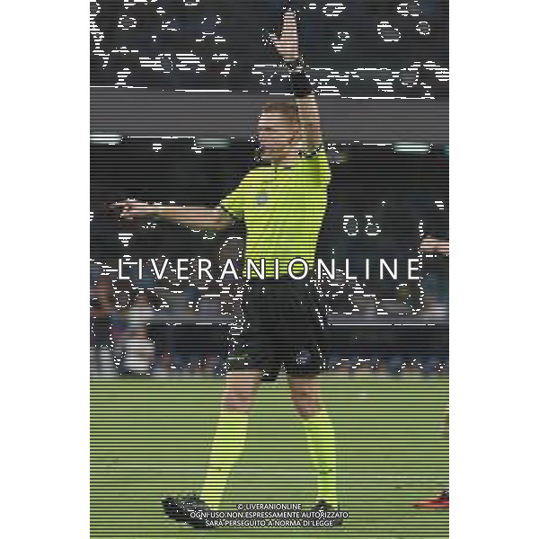 TVPM NAPOLI - CAGLIARI CAMPIONATO DI CALCIO SERIE A 30-08-2025 Nella foto: Arbitro Kevin Bonacina Foto Mosca, Ag.Liverani- AGENZIA ALDO LIVERANI SAS