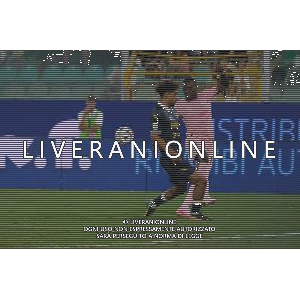 Emmanuel Gyasi (Palermo FC) in azione durante Palermo FC vs Frosinone Calcio Serie B 25/26 presso lo stadio Renzo Barbera di Palermo il 30/08/25 ©TVFS Federico Serra - AGENZIA ALDO LIVERANI SAS