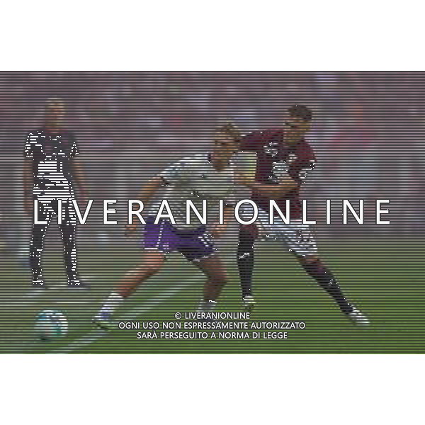 Torino 31.08.25 Stadio Grande Torino @Manuela Viganti/Ag. Aldo Liverani sas Torino vs Fiorentina Campionato Calcio Serie A Enilive 2025/2026 2a giornata Nella foto: albert gudmundsson e kristjan asllani