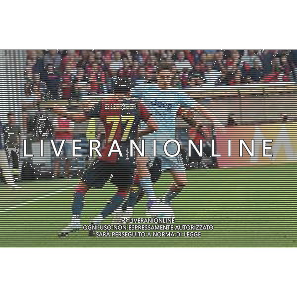 TVPG Genoa CFC vs Juventus FC nella foto Kenan Yildiz (Juventus FC) a contrasto con Mikael Ellertsson (CFC Genoa) 31-08-2025 Stadio “L. Ferraris”, Genova (ITA) - Seconda Giornata Serie A EniLive 2025/26 ©TVPG Pasquale Golia - AGENZIA ALDO LIVERANI SAS