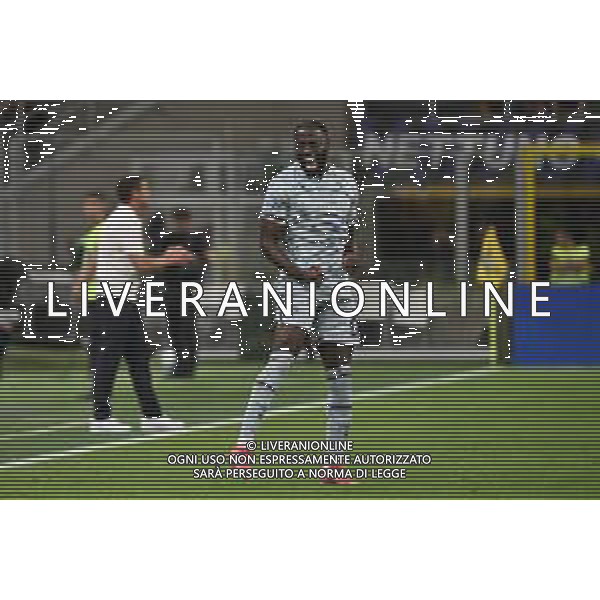 Inter vs Udinese nella foto Keinan Vincent Davis (Udinese) esultanza dopo il gol dell\'1 a 1 Milano 31-08-2025 Stadio Giuseppe Meazza - San Siro Inter vs Udinese Campionato Serie A Enilive - 2a giornata foto Roberto Garavaglia/Agenzia Aldo Liverani sas