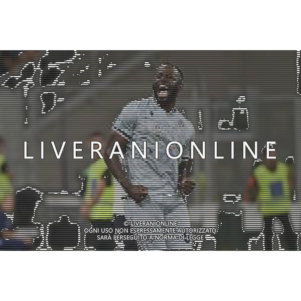 Inter vs Udinese nella foto Keinan Vincent Davis (Udinese) esultanza dopo il gol dell\'1 a 1 Milano 31-08-2025 Stadio Giuseppe Meazza - San Siro Inter vs Udinese Campionato Serie A Enilive - 2a giornata foto Roberto Garavaglia/Agenzia Aldo Liverani sas