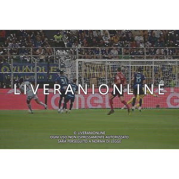 Inter vs Udinese nella foto Arthur Atta (Udinese) segna il gol del 2 a 1 Milano 31-08-2025 Stadio Giuseppe Meazza - San Siro Inter vs Udinese Campionato Serie A Enilive - 2a giornata foto Roberto Garavaglia/Agenzia Aldo Liverani sas
