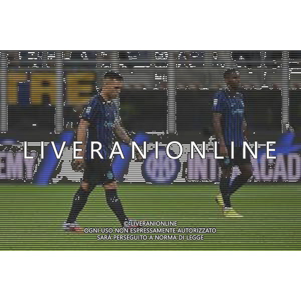 Inter vs Udinese nella foto delusione Lautaro Martinez (Inter) Milano 31-08-2025 Stadio Giuseppe Meazza - San Siro Inter vs Udinese Campionato Serie A Enilive - 2a giornata foto Roberto Garavaglia/Agenzia Aldo Liverani sas