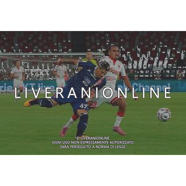 TVEM August 31, 2025 Bari, Italy - SSC Bari vs AC Monza - Italian Soccer Serie B 2025/2026 - San Nicola Stadium. In the pic: Dany Mota of AC Monza in action against Mehdi Dorval of SSC Bari FOTO EMMANUELE MASTTRODONATO-AG ALDO LIVERANI SAS
