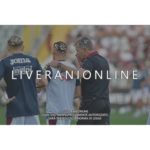 Torino 31.08.25 Stadio Grande Torino @Manuela Viganti/Ag. Aldo Liverani sas Torino vs Fiorentina Campionato Calcio Serie A Enilive 2025/2026 2a giornata Nella foto: kristjan asllani e marco baroni