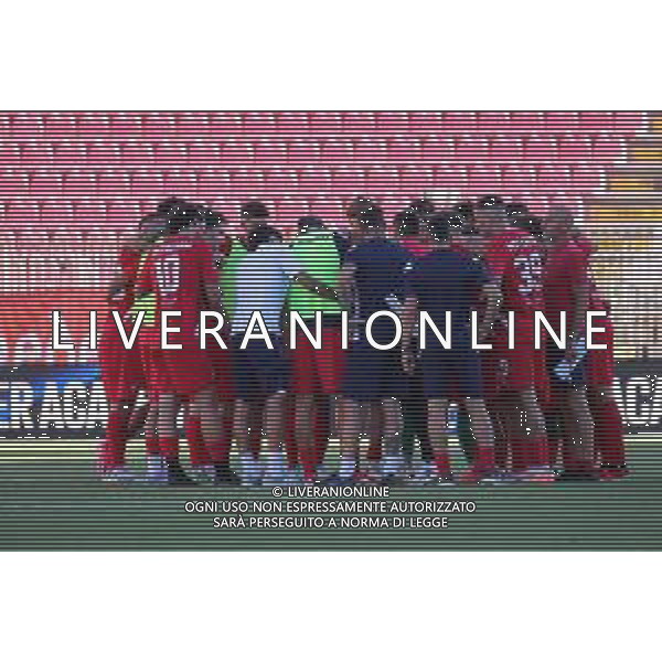 TVRCOR – Inter U23 vs Pro Patria – 2a giornata Campionato Calcio Serie C Lega Pro – Monza (MB) 31-08-2025 U-Power Stadium nella foto Pro Patria a fine partita FOTO ROBERTA CORRADIN-AG ALDO LIVERANI SAS
