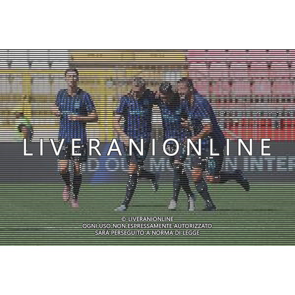 TVRCOR – Inter U23 vs Pro Patria – 2a giornata Campionato Calcio Serie C Lega Pro – Monza (MB) 31-08-2025 U-Power Stadium nella foto esultanza dopo il goal Inter U23 Antonino La Gumina FOTO ROBERTA CORRADIN-AG ALDO LIVERANI SAS
