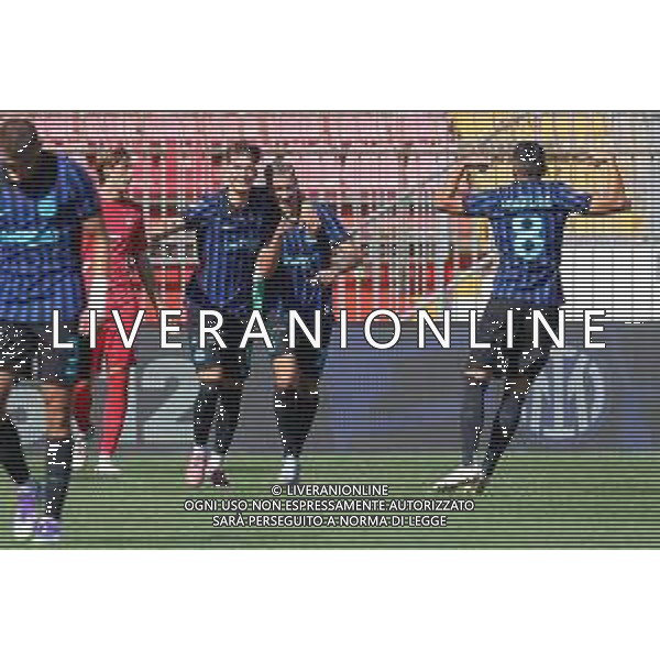 TVRCOR – Inter U23 vs Pro Patria – 2a giornata Campionato Calcio Serie C Lega Pro – Monza (MB) 31-08-2025 U-Power Stadium nella foto esultanza dopo il goal Inter U23 Antonino La Gumina FOTO ROBERTA CORRADIN-AG ALDO LIVERANI SAS