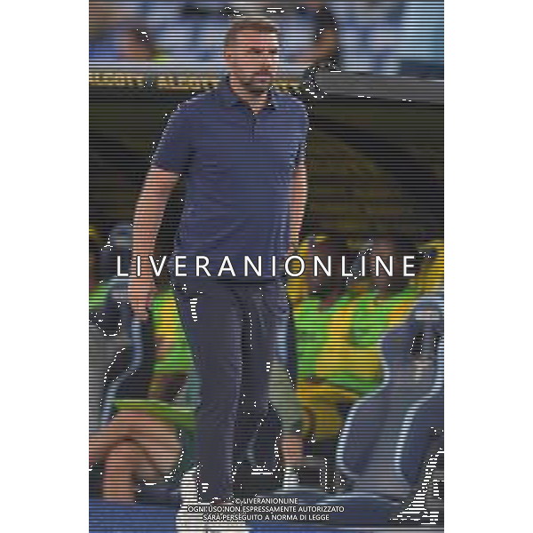 Lazio vs Hellas Verona Campionato Serie A Enilive - 2 Giornata Stadio Olimpico - Roma 31-08-2025 nella foto Paolo Zanetti Foto Federico Gaetano - ag Aldo liverani foto federico gaetano-ag aldo liverani sas