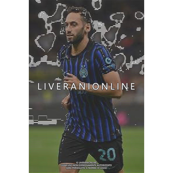 Inter vs Udinese nella foto Hakan Calhanoglu (Inter) Milano 31-08-2025 Stadio Giuseppe Meazza - San Siro Inter vs Udinese Campionato Serie A Enilive - 2a giornata foto Roberto Garavaglia/Agenzia Aldo Liverani sas