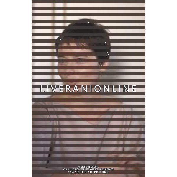 DIAP-RETROSPETTIVA ISABELLA ROSSELLINI ATTRICE NELLA FOTO ISABELLA ROSSELLINI A CANNES NELL\'ANNO 1990 AG ALDO LIVERANI SAS