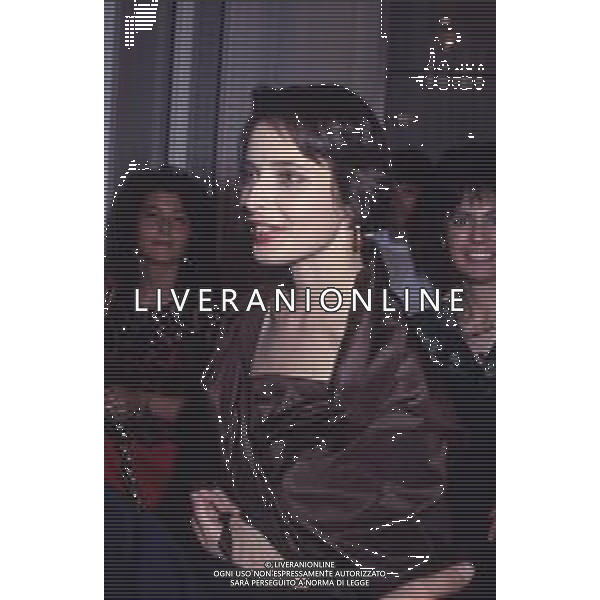 DIAP-RETROSPETTIVA ISABELLA ROSSELLINI ATTRICE NELLA FOTO ISABELLA ROSSELLINI A CANNES NELL\'ANNO 1990 AG ALDO LIVERANI SAS