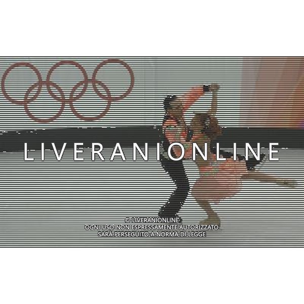 TORINO 17 FEBBRAIO 2006 OLIMPIADI INVERNALI TORINO 2006 FIGURE SKATING NELLA FOTO: FUSAR POLI BARBARA-MARGAGLIO MAURIZIO FOTO ARCAINI / AG. ALDO LIVERANI