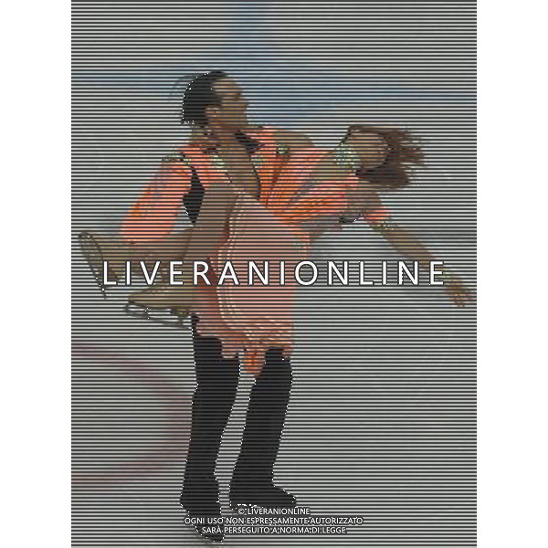 TORINO 17 FEBBRAIO 2006 OLIMPIADI INVERNALI TORINO 2006 FIGURE SKATING NELLA FOTO: FUSAR POLI BARBARA-MARGAGLIO MAURIZIO FOTO ARCAINI / AG. ALDO LIVERANI
