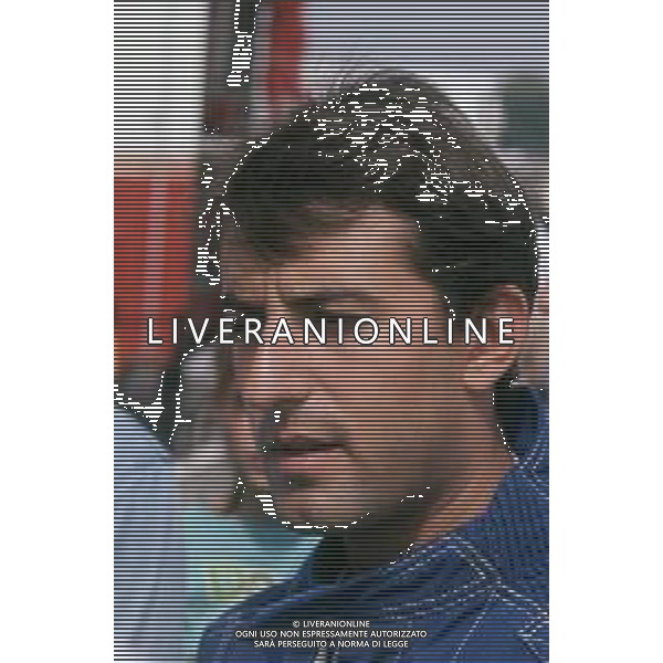 DIAP-RETROSPETTIVA IVAN CAPELLI PILOTA F1 NELLA FOTO IVAN CAPELLI AL GP DI SAN MARINO NELL\'ANNO 1989 FOTO GIANNI SANNA-AG ALDO LIVERANI SAS