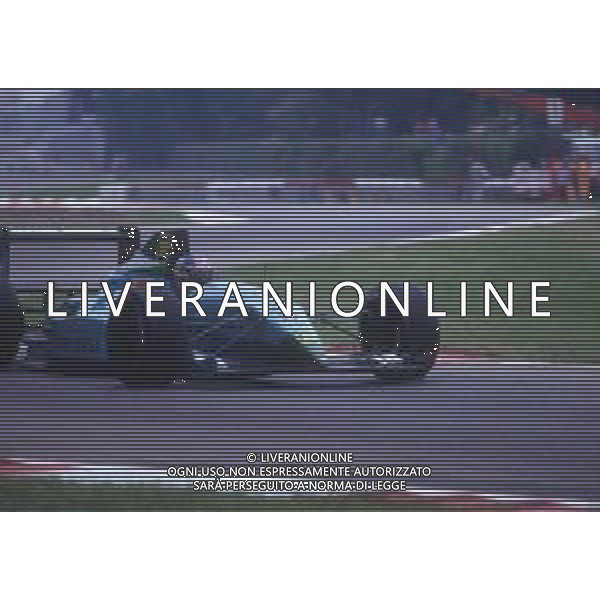 DIAP-RETROSPETTIVA IVAN CAPELLI PILOTA F1 NELLA FOTO IVAN CAPELLI AL GP DI SAN MARINO NELL\'ANNO 1989 FOTO GIANNI SANNA-AG ALDO LIVERANI SAS