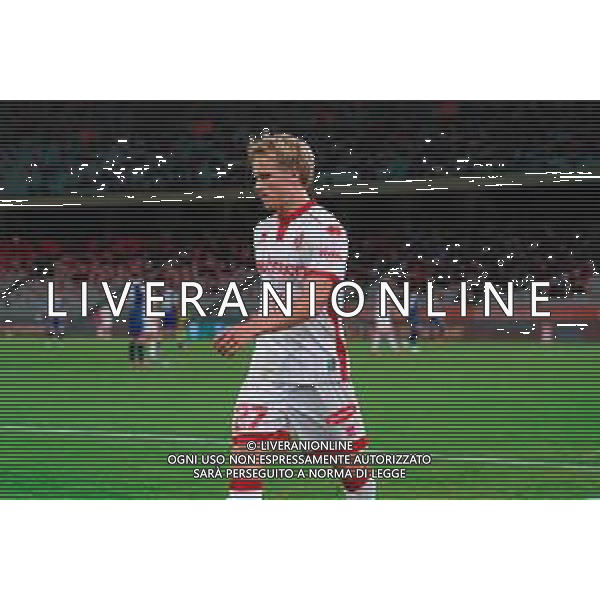 TVEM August 31, 2025 Bari, Italy - SSC Bari vs AC Monza - Italian Soccer Serie B 2025/2026 - San Nicola Stadium. In the pic: Matthias Braunoder of SSC Bari ©TVEM Emmanuele Mastrodonato - AGENZIA ALDO LIVERANI SAS