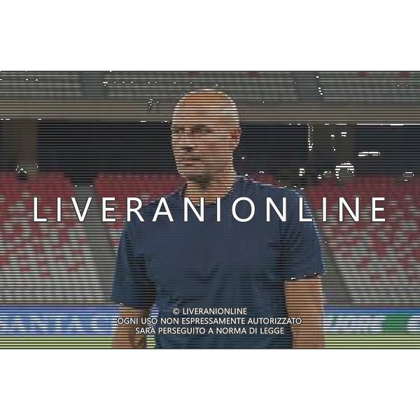 TVEM August 31, 2025 Bari, Italy - SSC Bari vs AC Monza - Italian Soccer Serie B 2025/2026 - San Nicola Stadium. In the pic: coach Paolo Bianco of AC Monza ©TVEM Emmanuele Mastrodonato - AGENZIA ALDO LIVERANI SAS