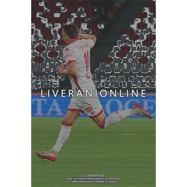 TVEM August 31, 2025 Bari, Italy - SSC Bari vs AC Monza - Italian Soccer Serie B 2025/2026 - San Nicola Stadium. In the pic: Gabriele Moncini of SSC Bari celebrates after scoring a goal ©TVEM Emmanuele Mastrodonato - AGENZIA ALDO LIVERANI SAS