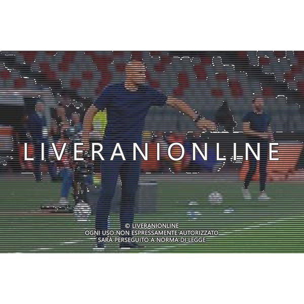 TVEM August 31, 2025 Bari, Italy - SSC Bari vs AC Monza - Italian Soccer Serie B 2025/2026 - San Nicola Stadium. In the pic: coach Paolo Bianco of AC Monza ©TVEM Emmanuele Mastrodonato - AGENZIA ALDO LIVERANI SAS