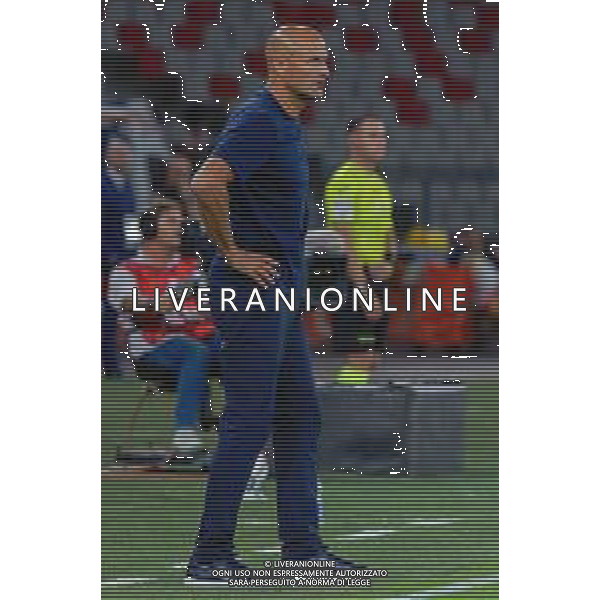 TVEM August 31, 2025 Bari, Italy - SSC Bari vs AC Monza - Italian Soccer Serie B 2025/2026 - San Nicola Stadium. In the pic: coach Paolo Bianco of AC Monza ©TVEM Emmanuele Mastrodonato - AGENZIA ALDO LIVERANI SAS