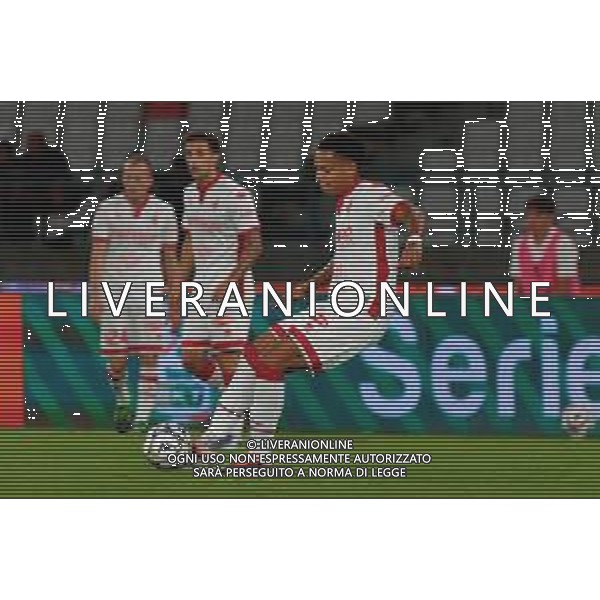 TVEM August 31, 2025 Bari, Italy - SSC Bari vs AC Monza - Italian Soccer Serie B 2025/2026 - San Nicola Stadium. In the pic: Sheriff Kassama of SSC Bari ©TVEM Emmanuele Mastrodonato - AGENZIA ALDO LIVERANI SAS