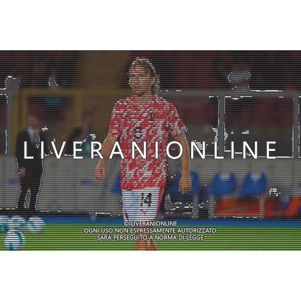 TVEM September 29, 2025 Lecce, Italy - US Lecce vs AC Milan - Italian soccer serie A 2024/25 - Via Del Mare Stadium. In the pic: Luka Modric of AC Milan FOTO EMMANUELE MASTRODONATO-AG ALDO LIVERANI SAS