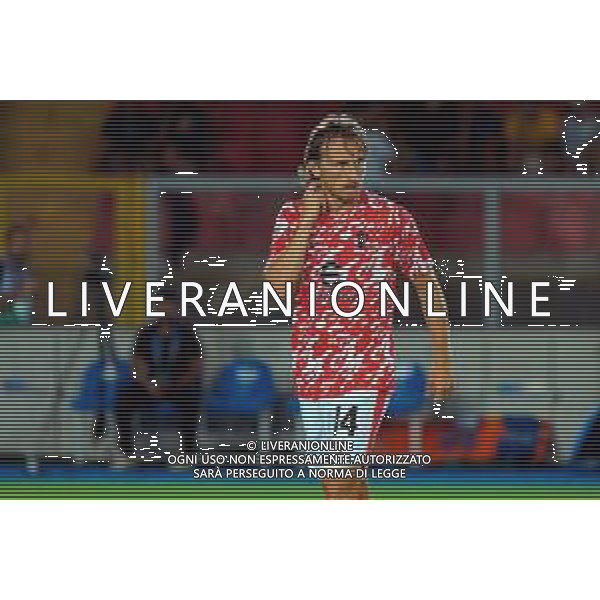 TVEM September 29, 2025 Lecce, Italy - US Lecce vs AC Milan - Italian soccer serie A 2024/25 - Via Del Mare Stadium. In the pic: Luka Modric of AC Milan FOTO EMMANUELE MASTRODONATO-AG ALDO LIVERANI SAS