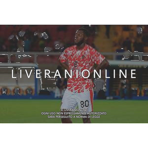 TVEM September 29, 2025 Lecce, Italy - US Lecce vs AC Milan - Italian soccer serie A 2024/25 - Via Del Mare Stadium. In the pic: Yunus Musah of AC Milan FOTO EMMANUELE MASTRODONATO-AG ALDO LIVERANI SAS