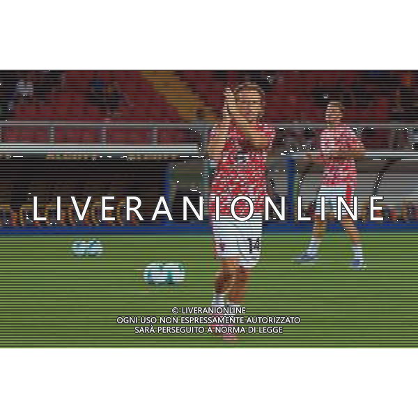 TVEM September 29, 2025 Lecce, Italy - US Lecce vs AC Milan - Italian soccer serie A 2024/25 - Via Del Mare Stadium. In the pic: Luka Modric of AC Milan FOTO EMMANUELE MASTRODONATO-AG ALDO LIVERANI SAS