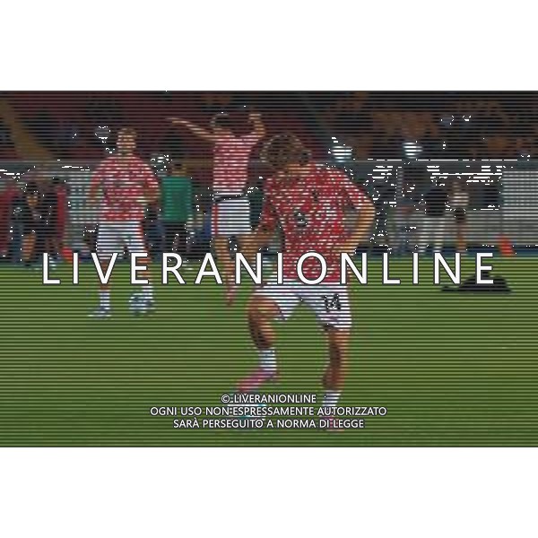 TVEM September 29, 2025 Lecce, Italy - US Lecce vs AC Milan - Italian soccer serie A 2024/25 - Via Del Mare Stadium. In the pic: Luka Modric of AC Milan FOTO EMMANUELE MASTRODONATO-AG ALDO LIVERANI SAS