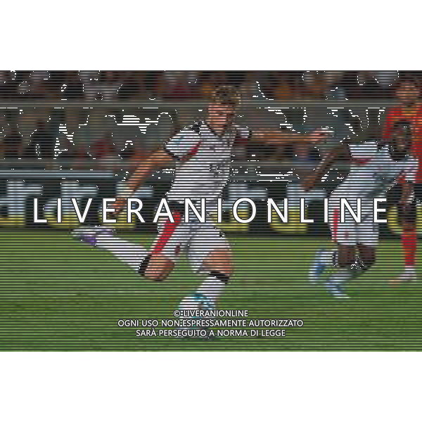 TVEM September 29, 2025 Lecce, Italy - US Lecce vs AC Milan - Italian soccer serie A 2024/25 - Via Del Mare Stadium. In the pic: Santiago Gimenez of AC Milan FOTO EMMANUELE MASTRODONATO-AG ALDO LIVERANI SAS